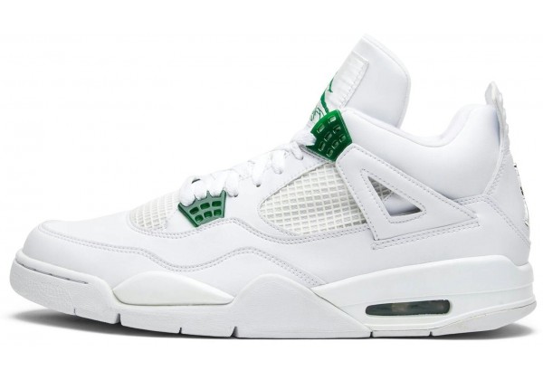 Кроссовки Nike Air Jordan 4 White Green