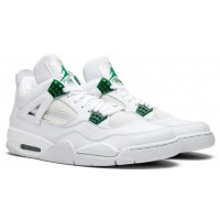 Кроссовки Nike Air Jordan 4 White Green