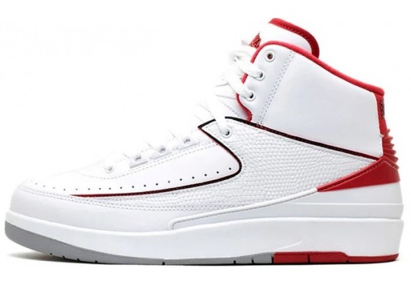 Кроссовки Nike Air Jordan 2 Retro White Red
