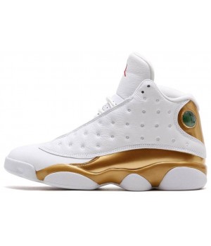 Кроссовки Nike Air Jordan Retro 13 White Gold