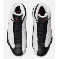 Nike Air Jordan 13 Black White (Черные с белым)