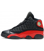 Nike Air Jordan 13 Black Red (Черные с красным) 