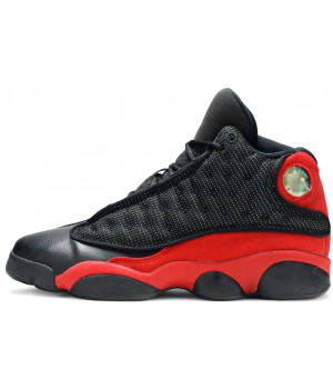 Nike Air Jordan 13 Black Red (Черные с красным) 