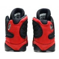 Nike Air Jordan 13 Black Red (Черные с красным) 