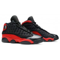 Nike Air Jordan 13 Black Red (Черные с красным) 