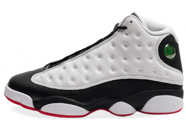 Nike Air Jordan 13 Black White (Черные с белым)