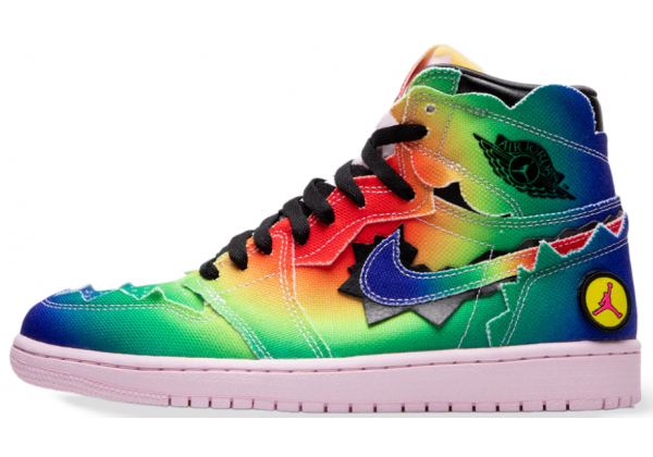 Кроссовки Nike Jordan Retro High OG J Balvin мульти