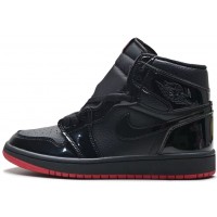 Nike Jordan 1 All Black Red