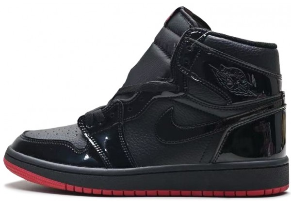Nike Jordan 1 All Black Red