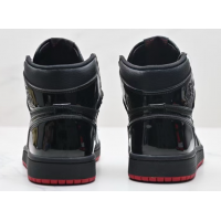 Nike Jordan 1 All Black Red