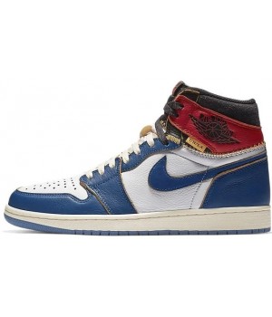 Nike Air Jordan 1 Retro High Union Los Angeles Blue Toe