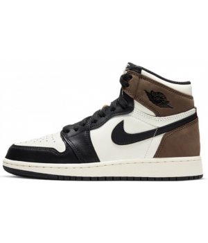 Nike Air Jordan 1 High Dark Mocha с мехом