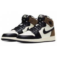 Nike Air Jordan 1 High Dark Mocha с мехом