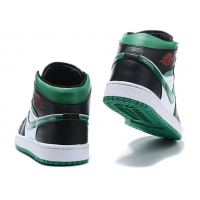 Кроссовки Nike Air Jordan 1 Mid Pine Green Toe