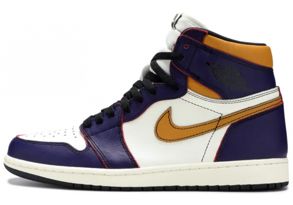 Кроссовки Nike Air Jordan 1 Retro High Og Defiant Sb Lakers