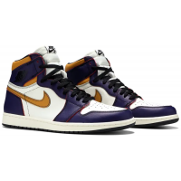 Кроссовки Nike Air Jordan 1 Retro High Og Defiant Sb Lakers