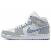 Nike Air Jordan 1 Retro High Wolf Grey Aluminum зимние