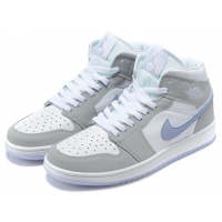 Nike Air Jordan 1 Retro High Wolf Grey Aluminum зимние