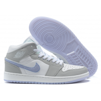 Nike Air Jordan 1 Retro High Wolf Grey Aluminum зимние