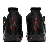 Nike Air Jordan Retro 14 Black (черные с красным) 