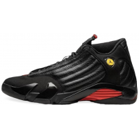 Nike Air Jordan Retro 14 Black (черные с красным) 