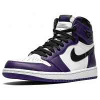 Nike Air Jordan 1 Retro High OG Court Purple 2.0 с мехом