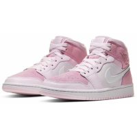 Кроссовки Nike Air Jordan 1 Retro Digital Pink с мехом