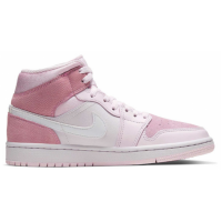 Кроссовки Nike Air Jordan 1 Retro Digital Pink с мехом