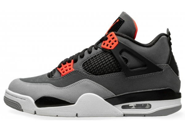 Nike Air Jordan 4 Retro GS Infrared с мехом