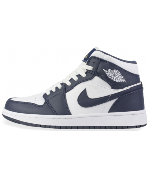 Кроссовки Nike Air Jordan бело-синие