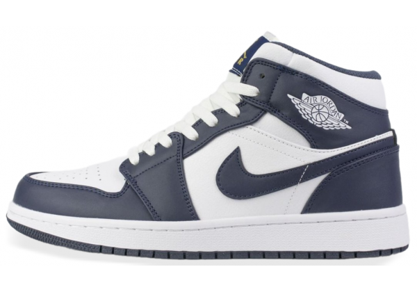 Кроссовки Nike Air Jordan бело-синие