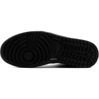 Nike Air Jordan 1 Retro All Black с мехом