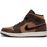 Nike Air Jordan 1 Retro Mid Earthy Brown