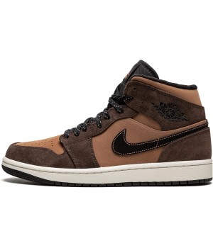 Nike Air Jordan 1 Retro Mid Earthy Brown