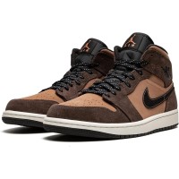 Nike Air Jordan 1 Retro Mid Earthy Brown