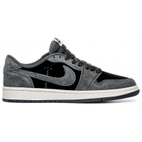 Nike Travis Scott x Air Jordan 1 Low Grey Black Cream