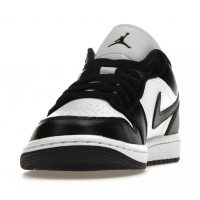 Nike Air Jordan 1 Low Dunk черно-белые