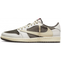 Кроссовки Nike Air Jordan 1 x Travis Scott Low OG Reverse Mocha