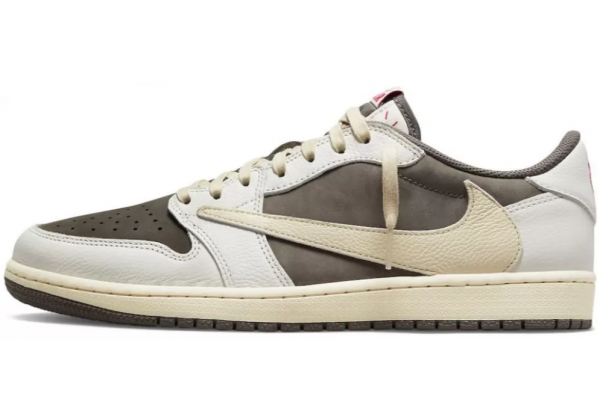 Кроссовки Nike Air Jordan 1 x Travis Scott Low OG Reverse Mocha