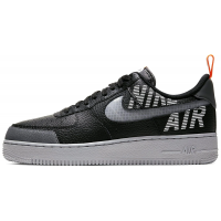 Кроссовки Nike Air Force с логотипом черные