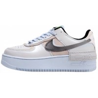 Кроссовки Nike Air Force серо-бежевые