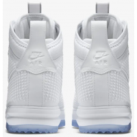 Кроссовки мужские Nike Lunar Force 1 высокие белые