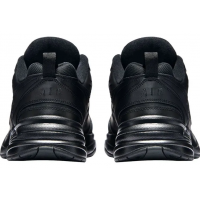 Nike Air Monarch 4 Triple Black с мехом