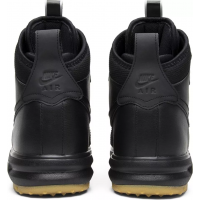 Nike Lunar Force 1 Duckboot Black с мехом