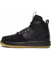 Кроссовки Nike Lunar Force 1 Duckboot Black с мехом