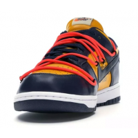 Nike X Off-White Dunk Low University Gold