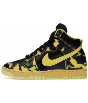 Nike Dunk High 1985 SP Yellow Acid Wash