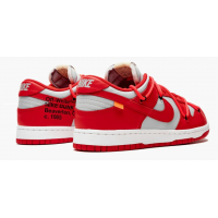 Nike SB Dunk Low Off-White University Red