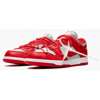 Nike SB Dunk Low Off-White University Red
