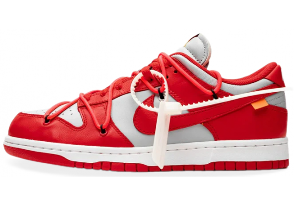 Nike SB Dunk Low Off-White University Red